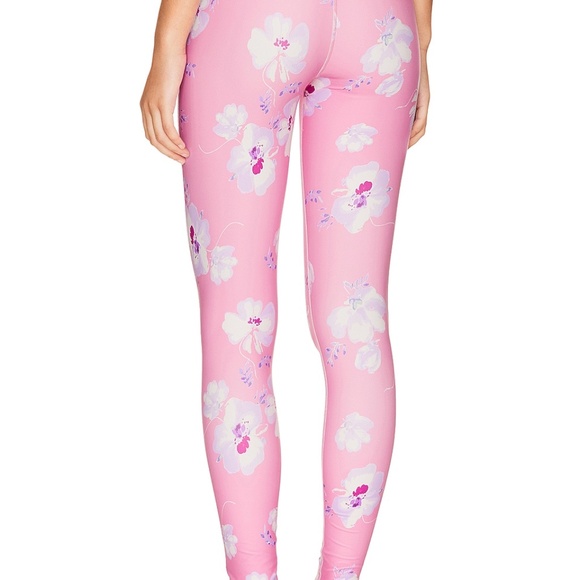 LoveShackFancy Luvette Leggings – Baby Pink Cloud Floral | NWOT - Picture 3 of 4